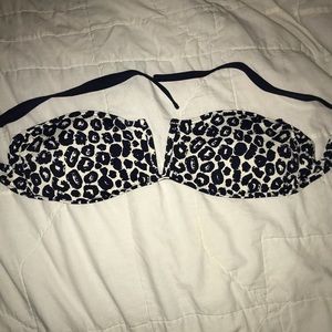 Hollister strapless bikini top